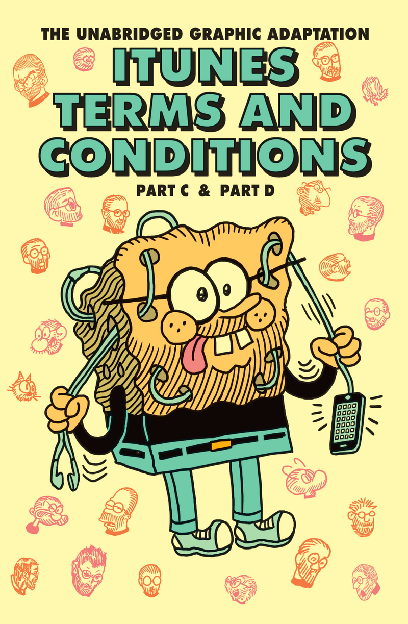 Illustration for article titled Convierten los términos y condiciones de iTunes en una delirante novela gráfica